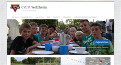Desktop Screenshot of cvjm-welzheim.de
