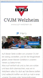 Mobile Screenshot of cvjm-welzheim.de